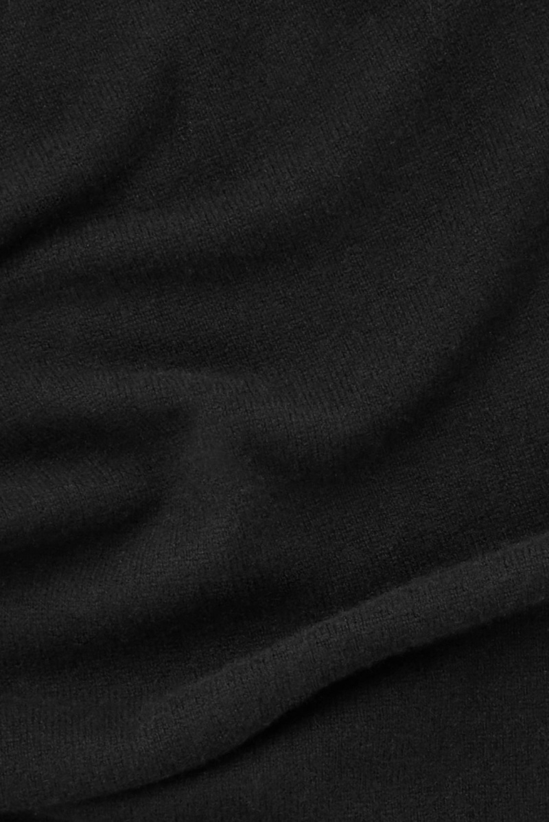 COS Pure Cashmere Sál Férfi Fekete | UHYW-86453