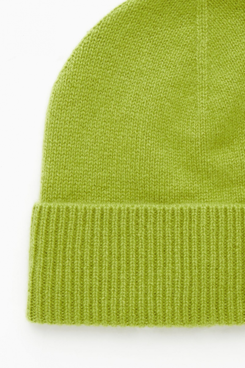 COS Pure Cashmere Télisapka Női Zöld | XMJE-91258