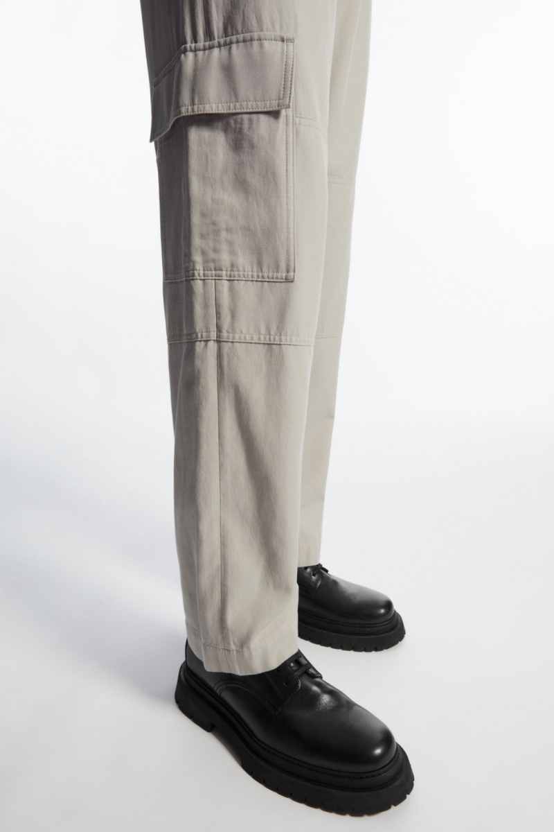 COS Tapered Utility Nadrág Férfi Szürke | CSHW-04695