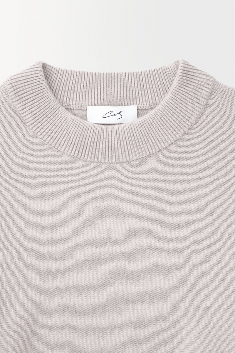 COS The Essential Cashmere Pulóverek Női Bézs | SEYL-43579